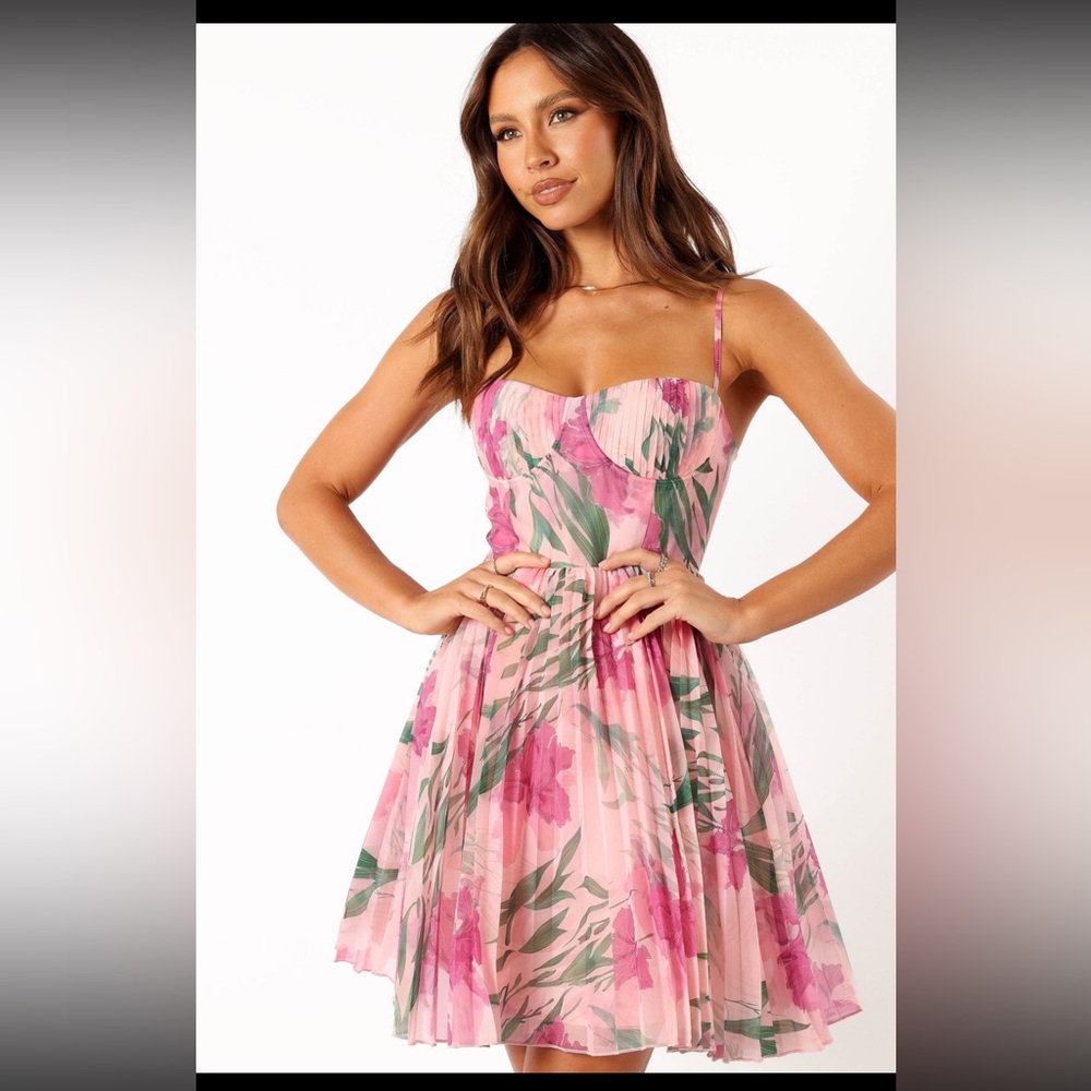 New; Petal & Pup Pink Floral Dress